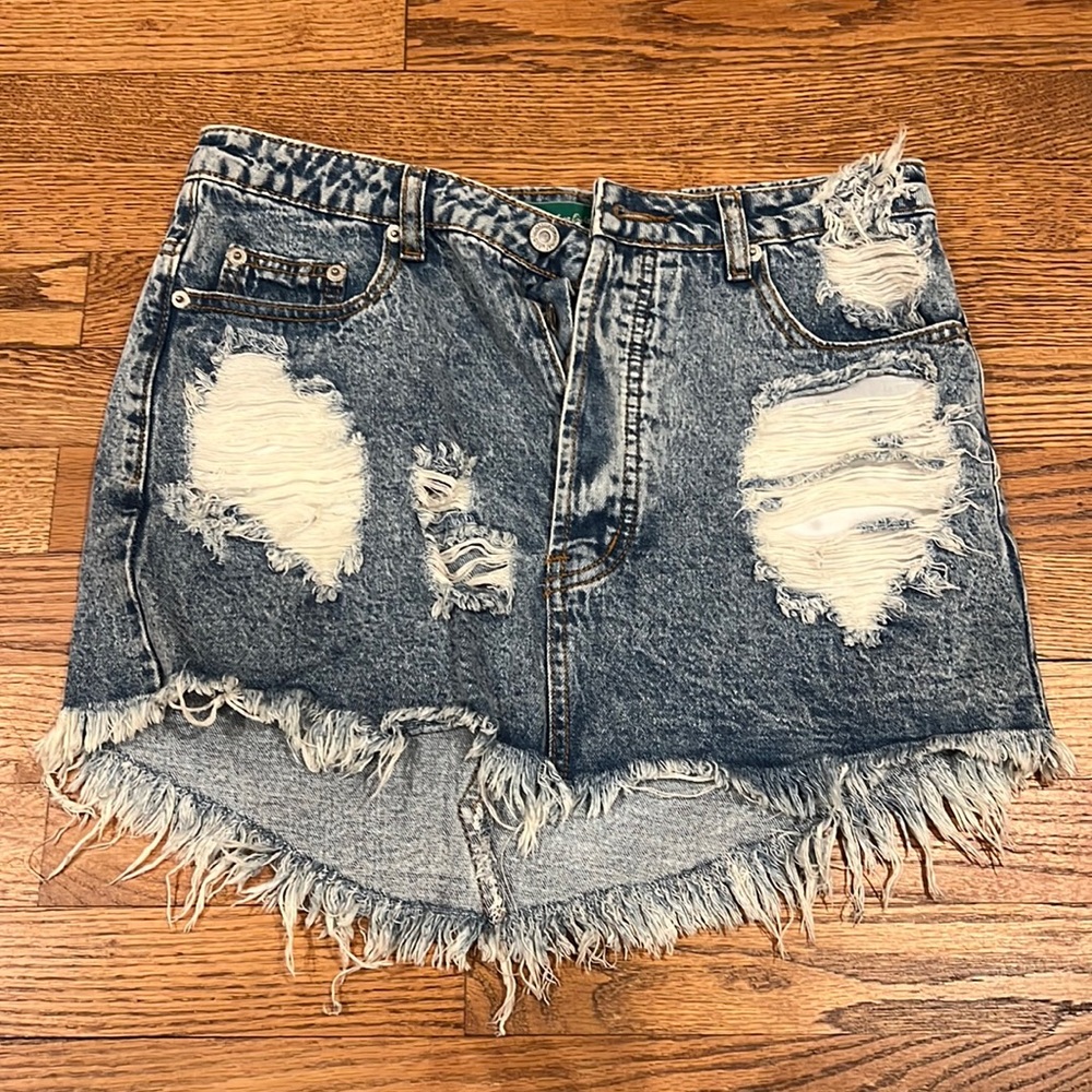 Jean Skirt